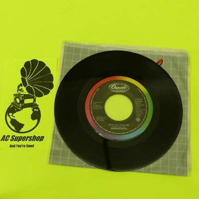 Zappacosta can you hear me / we should be lovers - 45 Record Vinyl Album 7''