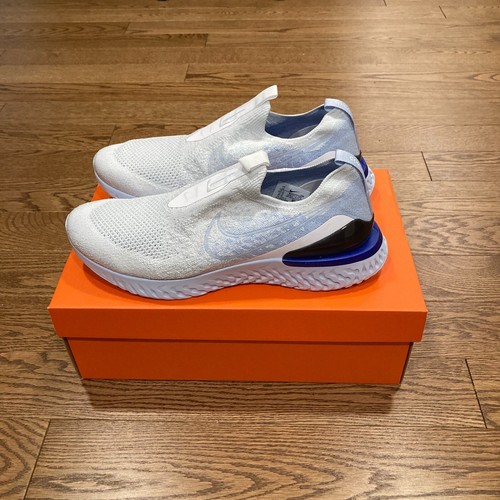 nike epic phantom react flyknit hydrogen blue
