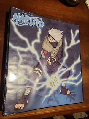Shohen Jump's Naruto 3 ring binder 2002 - Trading cards Binder? 