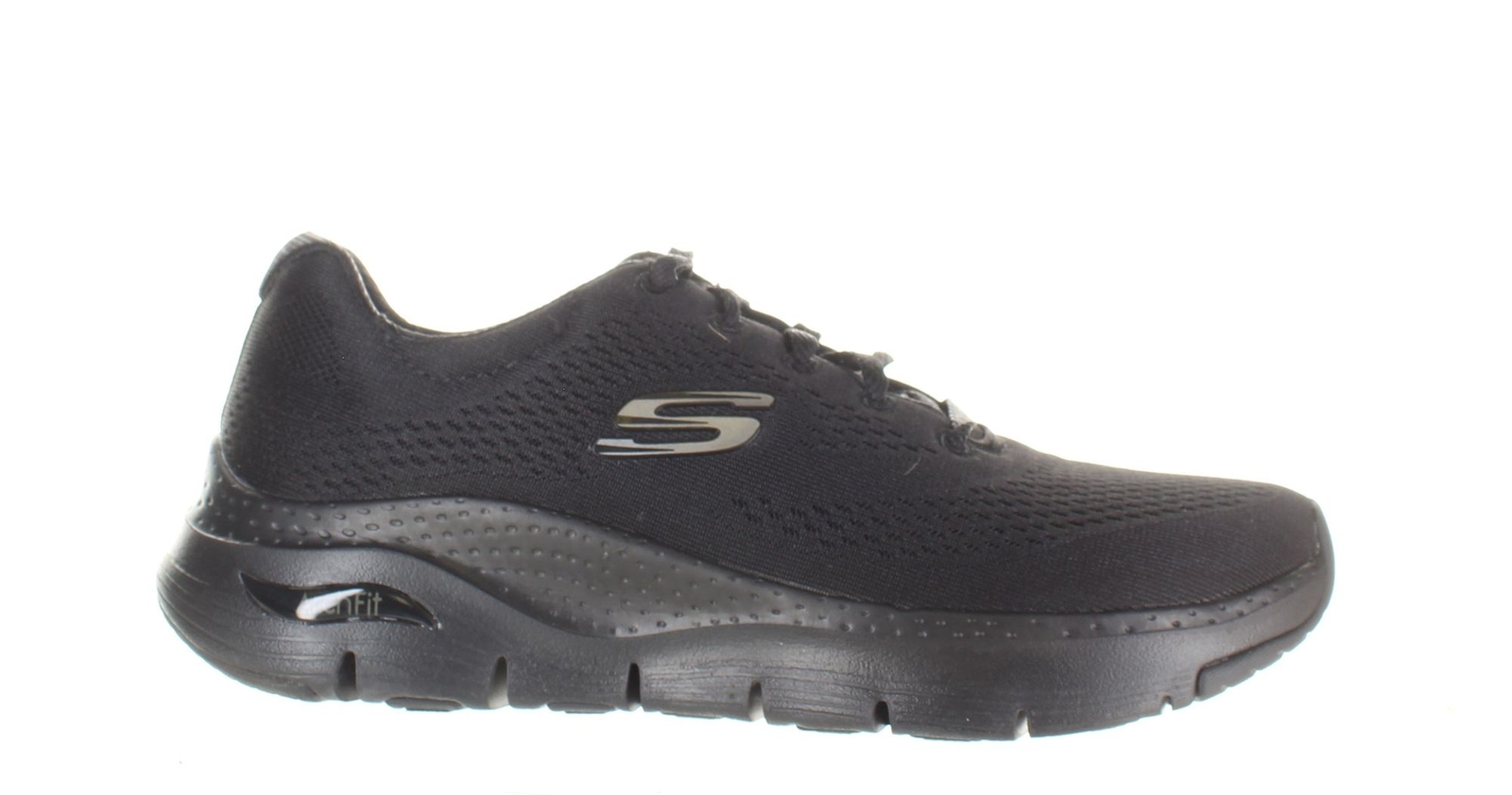 Skechers Womens Big Appeal Black Walking Shoes Size 6.5 (2219030)