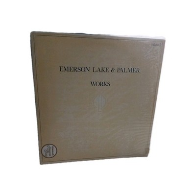 Emerson Lake and Palmer Vinyl Lp. WORKS volume 2.  1977.