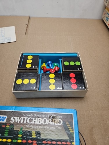 Whitman Switchboard Challenge the Changing Trail Boardgame Complete in Box Read - Picture 17 of 19