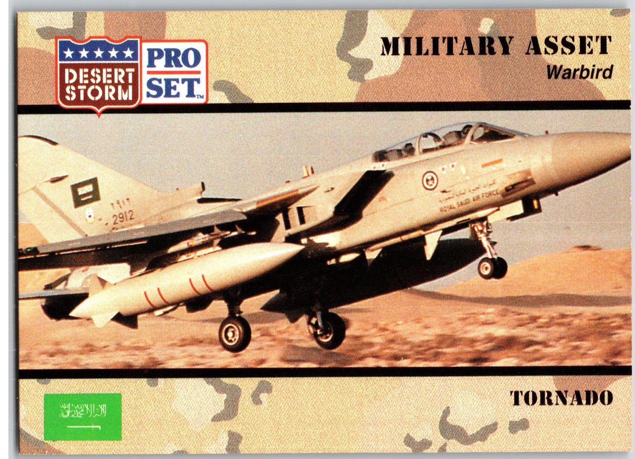 #232 Tornado 1991 Pro Set Desert Storm