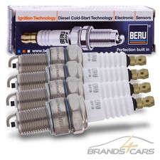 4x BERU ZÜNDKERZE ZÜNDKERZEN ULTRA FÜR FIAT SEICENTO 0.9 TEMPRA 1.4-2.0