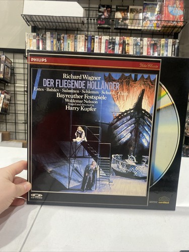 Wagner Der Fliegende Hollander (Laserdisc Box Set) Estes, Balslev, Brand New - Picture 1 of 1