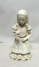 Alice in wonderland figurine 30cm large slip cast porcelaine  alice VGC unusual