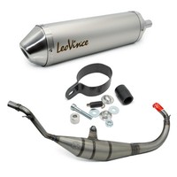 Auspuffanlage Leovince Komplettanlage X-FIGHT, Edelstahl FüR Mbk X-Power 50