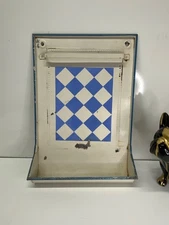 Antique Metal Kitchen Utensil Holder Multi Impacts Paint