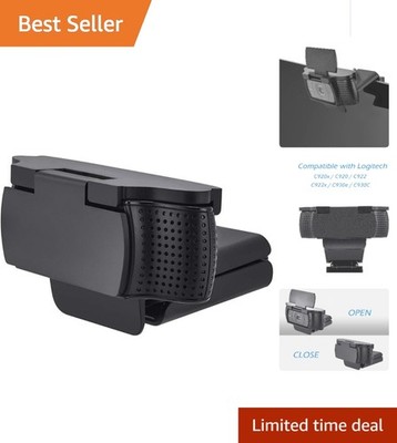 Privacy Cover for Logitech HD Pro Stream Webcam - Protect Lens & Data