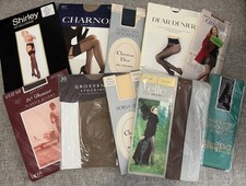 Joblot Tights & Stockings X 10 Vintage & New