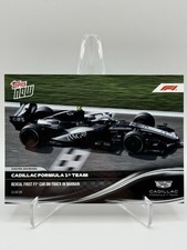 2026 Topps Now Formula 1 Card #011 Cadillac F1 Team MAC 26 Debut Bahrain