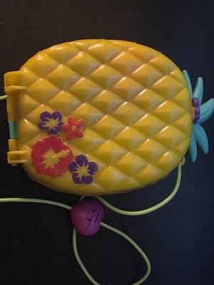 Polly Pocket Pineapple Purse Play Set Jungle Treehouse with One Figure
