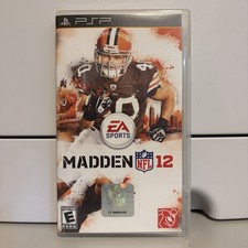 Madden NFL 12 (Sony PSP, 2011) Complete in Box CIB Tested Free Shipping!