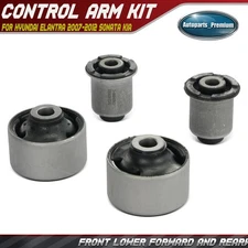 4x Front Lower Forward & Rearward Control Arm Bushing for Hyundai Elantra 07-12