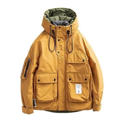 Yuangu Mountain Style Loose Jacket Cotton-padded Coat 