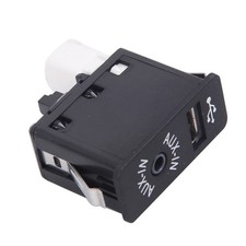 USB AUX Input Socket Port Plug Part For BMW 1 3 5 6 7 X1 X3 X4 X5 X6 Z4 MINI R56