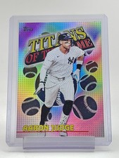 AARON JUDGE 2026 TOPPS SERIES ONE TITANS OF THE GAME #TOG-3 YANKEES Q5180