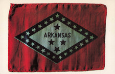 Arkansas State Flag - AR Postcard
