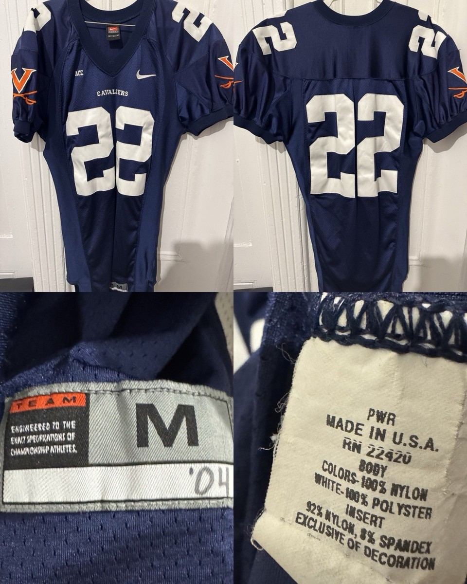 Virginia UVA Cavaliers 2004 Football Team School Issued Nike