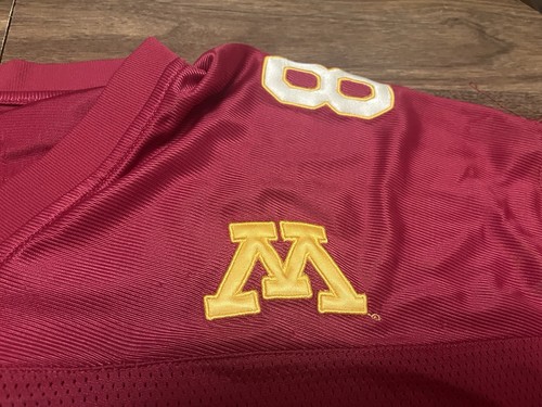 True Vintage Minnesota Golden Gophers Football XL Maroon Starter Jersey - Picture 7 of 11