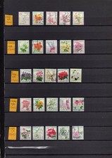 TIMBRES JAPON 5 séries complètes Lot JAP75