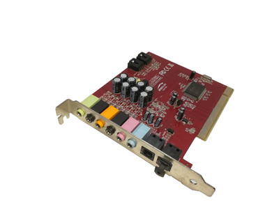 SPEEDLINK SL-8871-SRD 7.1 PCI SOUND CARD NO SLOT BEZEL # GK13007