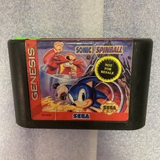 Sonic The Hedgehog Spinball / Pinball SEGA Genesis (Game Only)