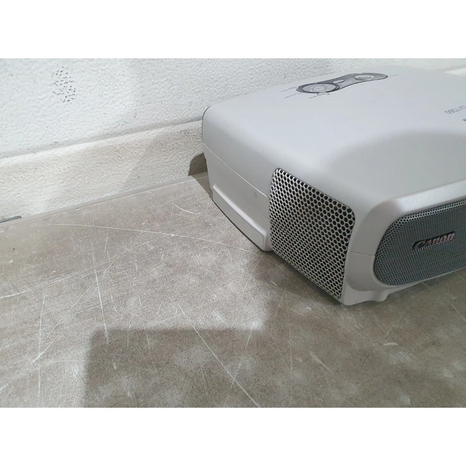 Canon LV-7260 XGA Video Projector Gray Wired VGA RCA 1.6x Zoom Lens 600:1 Ratio - Image 3 of 4