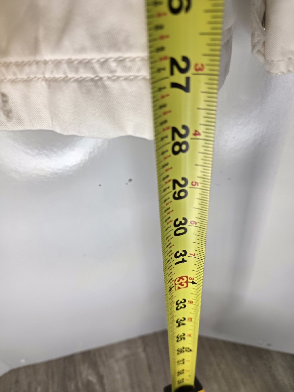 Loft Utility Jacket Snap Button Drawstring Cream … - image 7