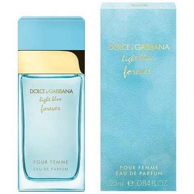 DOLCE & GABBANA LIGHT BLUE FOREVER 25ML EAU DE PARFUM NAGELNEU & VERSIEGELT