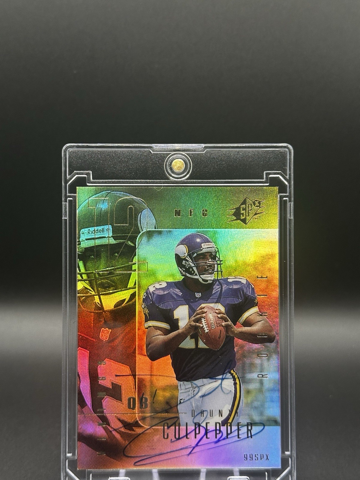 1999 SPx Daunte Culpepper Rookie Autograph /500 (RC) VIKINGS