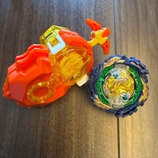 TAKARA TOMY Vanish Fafnir Tapered Kick-3 Burst DB Beyblade B-185  launcher set