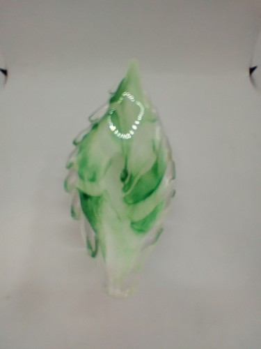 Stunning Mid Century Murano Green Glass Bowl/Dish 26cm X 10cm - Picture 4 of 16