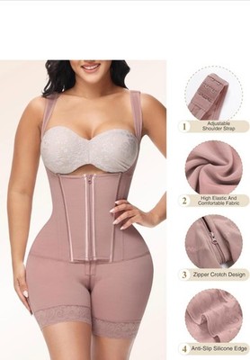 M MYODRESS Colombian Shapewear Fajas, Body Shaping Waist Control Post-Surgery Co