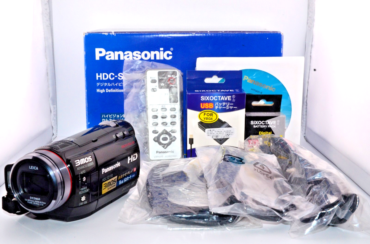 Panasonic HDC-SD100 Camcorder for sale online | eBay