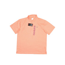 NEW Callaway Men's XL Size XL Golf Polo Short Sleeve Shirt Orange Performanc