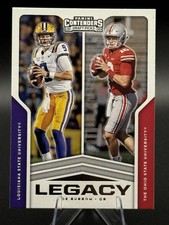 Joe Burrow Legacy Rookie Card LSU OHIO STATE 2020 Contenders BENGALS. rookie card picture