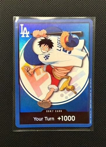 2026 One Piece TCG Dodgers Luffy DON!! Promo - LP (Open to Offers)