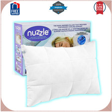 Cooling Adjustable Bed Pillow Standard Size for Side Back Stomach Sleepers