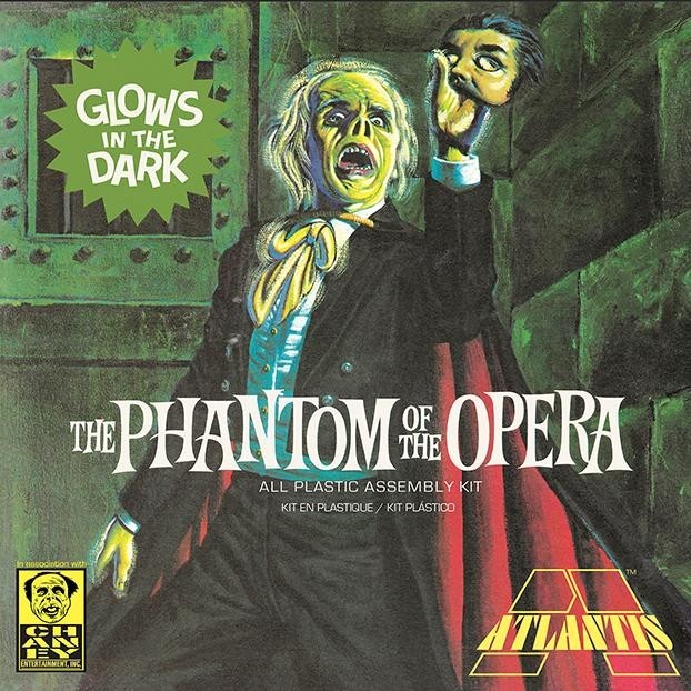 Atlantis 1/8 Phantom of the Opera Glow in the Dark Model Kit