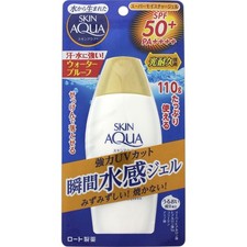 SKIN AQUA Sunscreen Super Moisture Gel SPF50 PA   110g Waterproof Japan 
