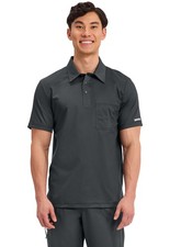 Scrub Cherokee Workwear Revolution Men Polo Shirt WW615 BLK Black Free Ship