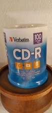  NEW 100 VERBATIM CD-R MUSIC, PHOTOS, DATA, 80min 700mb 52X, LONG LIFE STORAGE