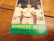 Bombers Best Mantle #173 Baseball Card