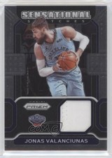 2021-22 Panini Prizm Sensational Swatches Jonas Valanciunas #SW-JVC 03il