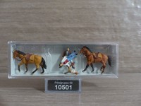 Preiser 10501 H0 Figuren Hobbyreiter 1:87 In Ovp