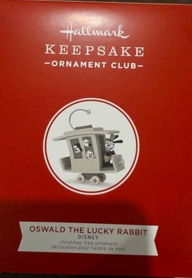 2018 Hallmark Keepsake Ornament Oswald The Lucky Rabbit NEW