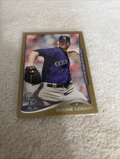 2014 Topps Update Series Gold - Boone Logan #US-275 0555/2014 Rockies