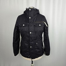 Burton Dry Ride Jacket Waterproof Snowboard Ski Hooded Jacket Size 7 Junior