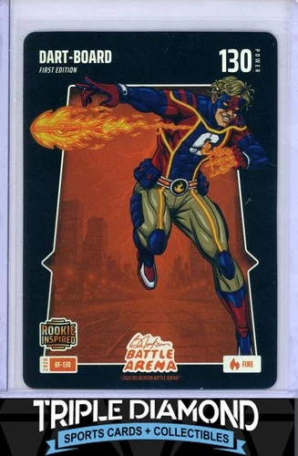 2026 Bo Jackson Battle Arena #BF-130 Dart-Board Battlefoil Fire L811